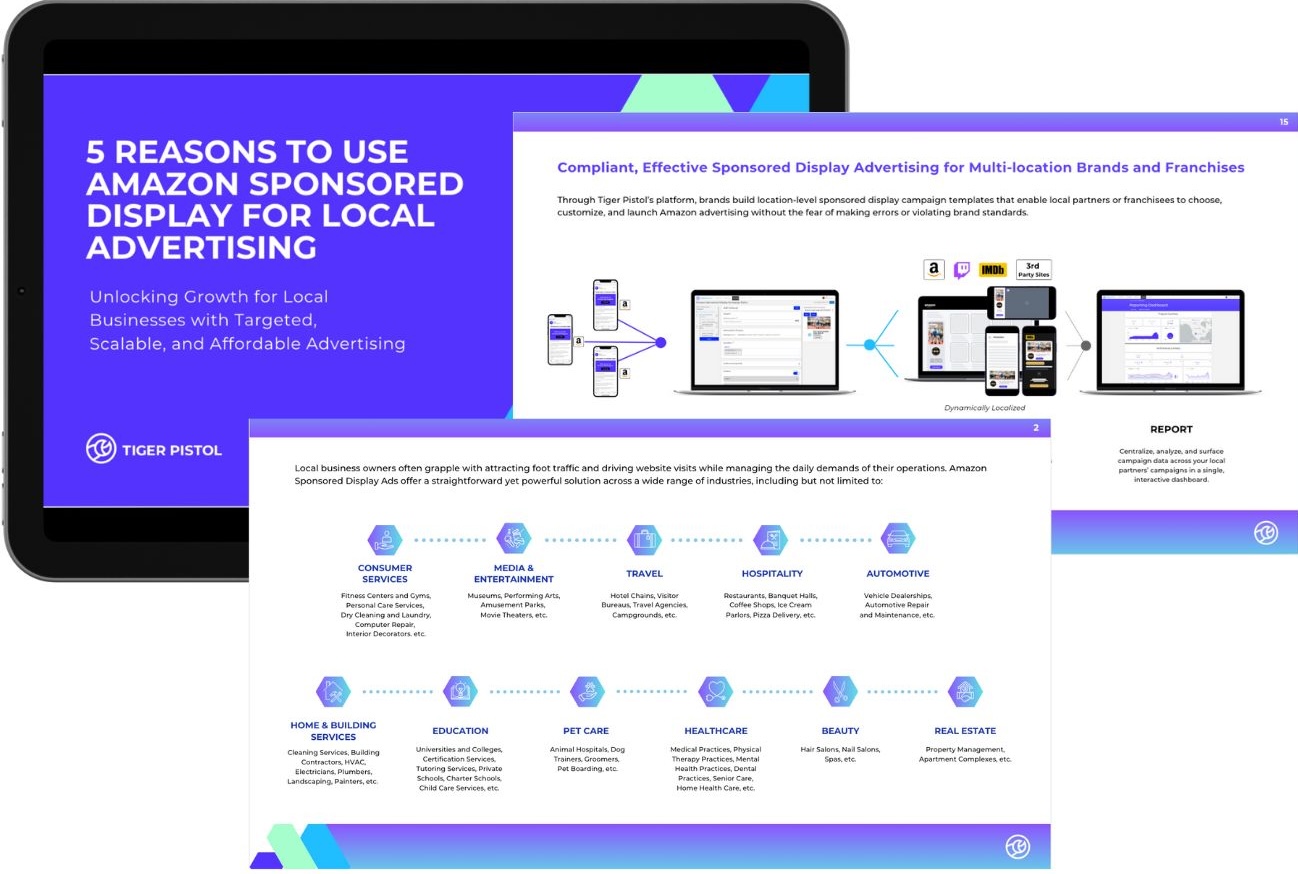 Small Website Images - LP Image 1: 5 Reasons to Use Amazon Sponsored Display for Local Advertising